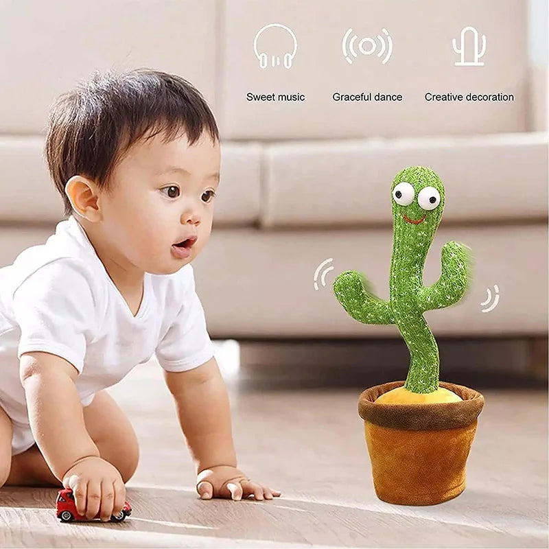 Dancing Cactus Toy – Fun Singing & Talking Companion